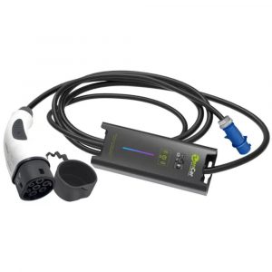 Carregador Portátil para carro eléctrico Tipo 2 7.4KW Ficha Industrial Monofásico