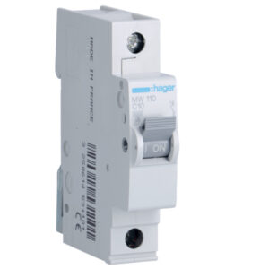 Disjuntor MW110 1P 10A C 3kA 1M HAGER
