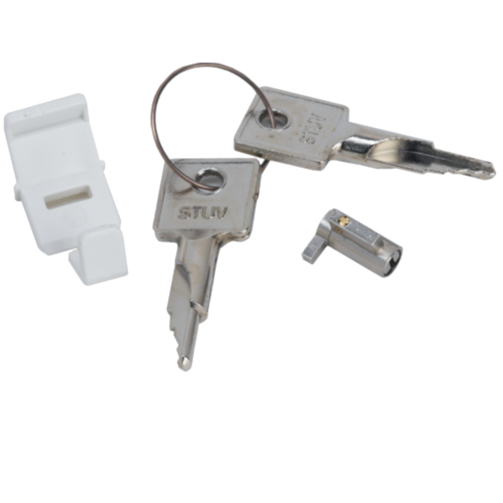 Fechadura c/chave p/ Caixa Golf VZ794N HAGER