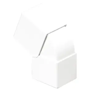Ângulo exterior variável para calha 25x30mm branco - Efapel 13016ABR [Pack de 10 Unidades]