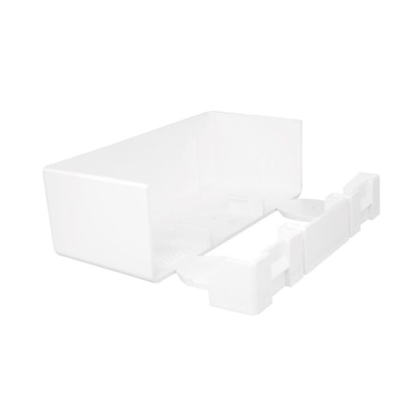 Topo para calha 110x50mm branco - Efapel 10095RBR