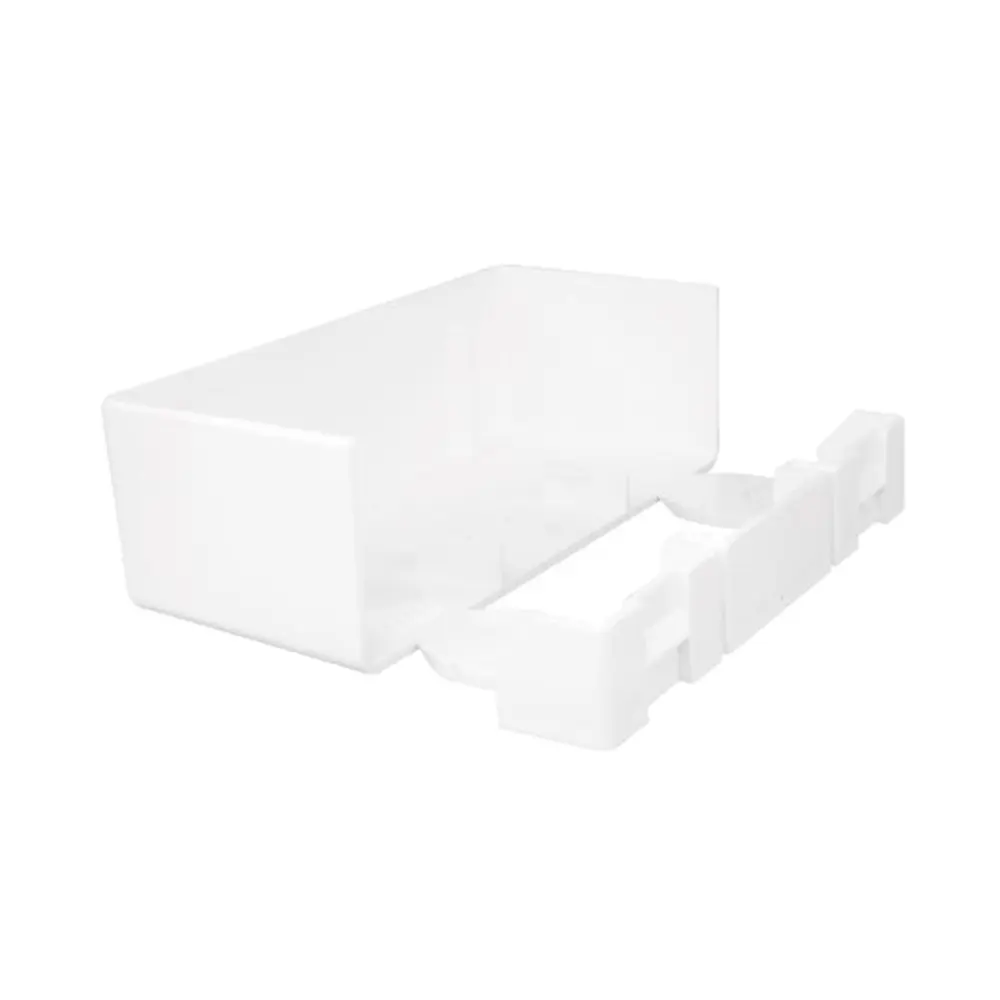 Topo para calha 110x50mm branco - Efapel 10095RBR