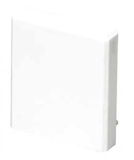 Topo para calha 25x30mm branco - Efapel 13015ABR