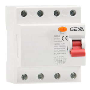 Diferencial GYL8 3P+N 40A 30mA Tipo A 400V GEYA