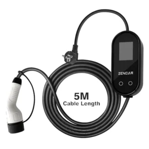 Carregador Portátil para carro eléctrico Tipo 2 3.6KW Ficha Schuko ZENCAR