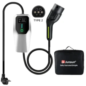 Carregador Portátil para carro eléctrico Tipo 2 3.7KW Ficha Schuko