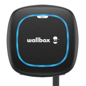 Posto carregamento 7.4KW WALLBOX Pulsar Max PRETO