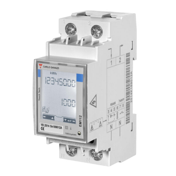 Medidor de consumo CARLO GAVAZZI EM112
