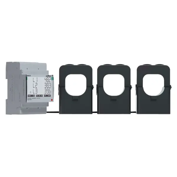 Medidor de consumo CARLO GAVAZZI EM330 + 3 pinças 400A - Image 2