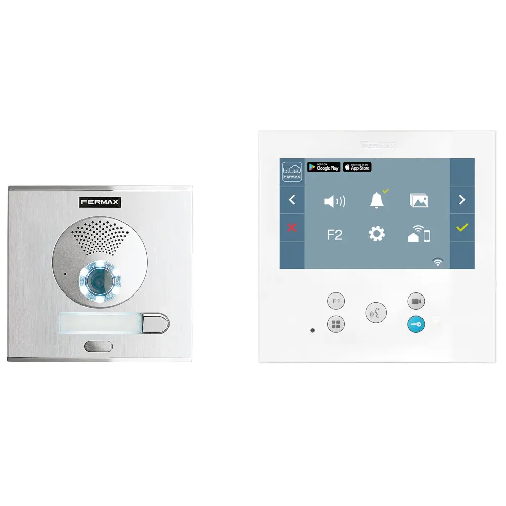 Kit de videoporteiro Fermax City VEO-XL Wi-Fi Duox Plus – monitor 7″, 1 habitação