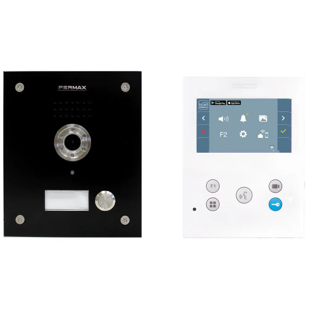 Kit Video MARINE NEG. VEO-XS Wifi Duox+ 1L FERMAX