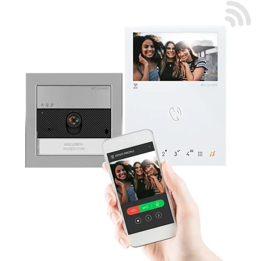 Kit ULTRA e MINI Alta-Voz Wi-fi 2 SIMPLEBUS 2 COMELIT