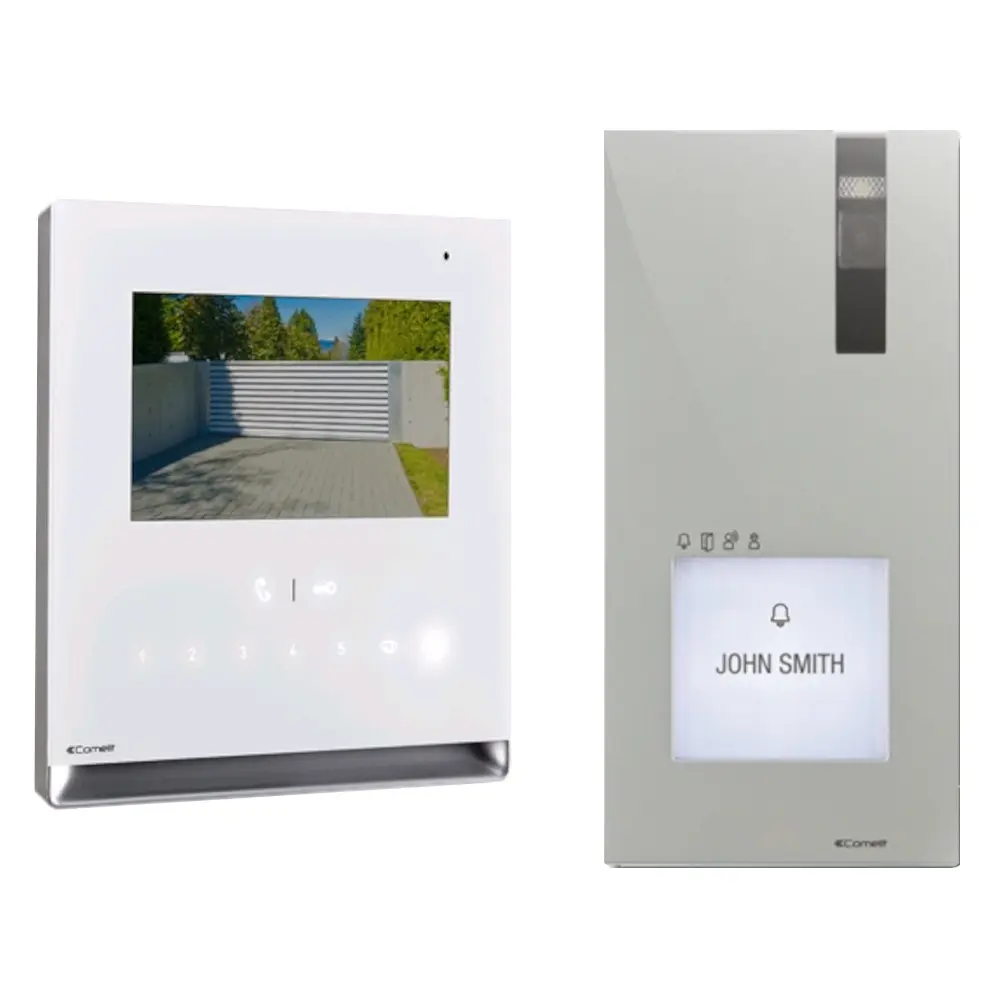 Kit Monofamiliar QUADRA e ICONA S2 COMELIT