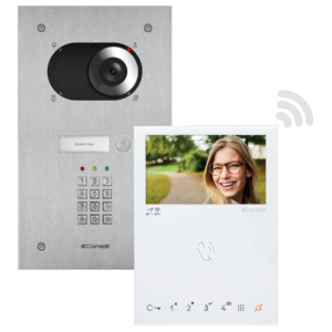 Kit Vídeo SWITCH Keypad-Mini HF Wi-fi 2 FIOS COMELIT