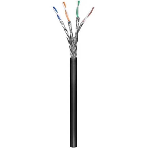 Cabo CAT6 S/FTP multifilar CCA AWG26/7 exterior PT 1M