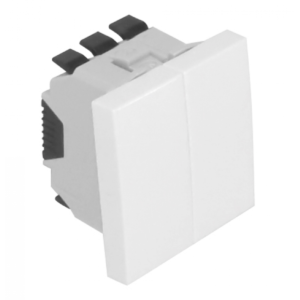 Comutador de Lustre - 2 Módulos EFAPEL Siza 45061SBR
