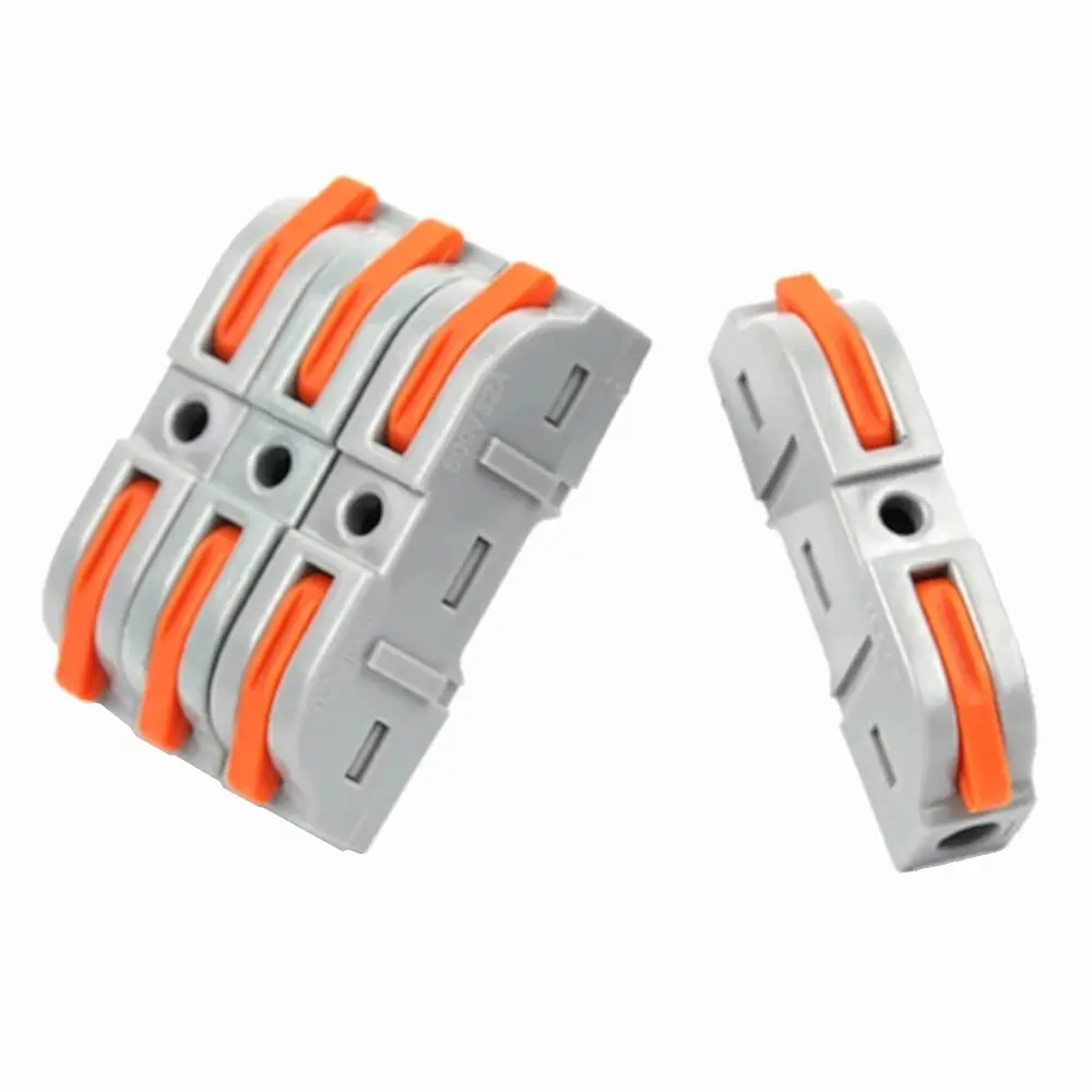 Ligador rápido de alavanca 2 condutores – 0,08 a 4 mm², 32 A, 250 V