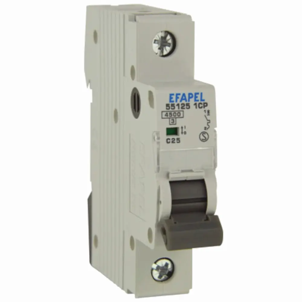 Disjuntor 55125 1CP 1P C 4.5KA 25A EFAPEL