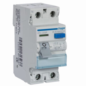 Diferencial 1P+N 25A 300mA Tipo AC HAGER