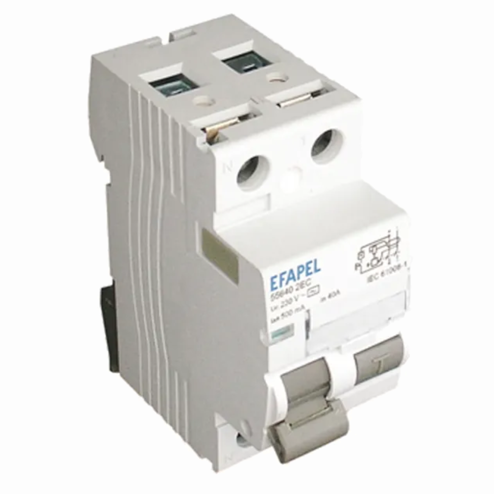 Diferencial 55640 2DC 1P+N 40A 300mA Tipo AC EFAPEL