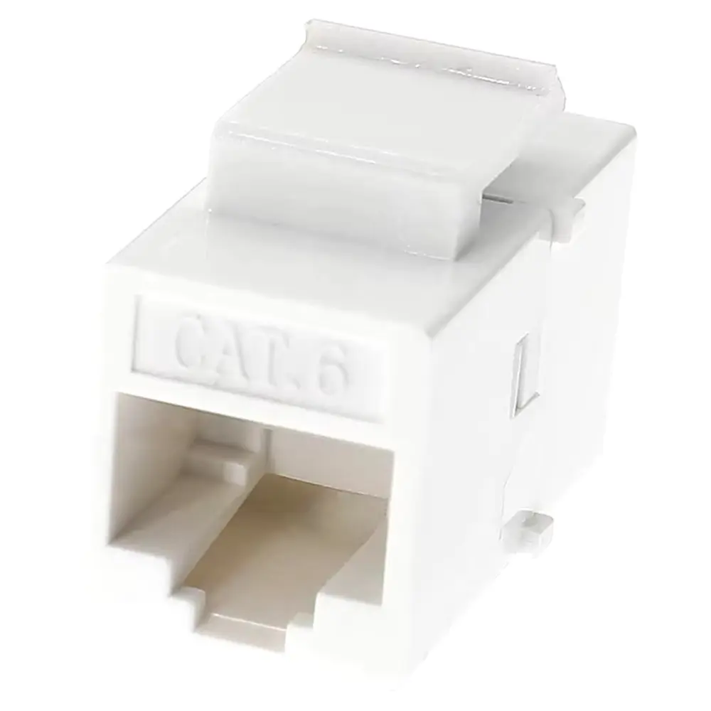 Acoplador de união RJ45 – CAT6, branco