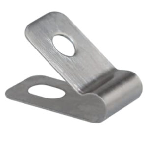 Abraçadeira P-Clip em aço inoxidável de caminho de cabo [Pack 10 unidades]