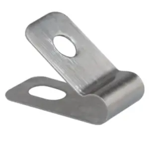 Abraçadeira P-Clip em aço inoxidável de caminho de cabo