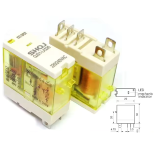 Relé QJS1-LA220 1CO 5PIN