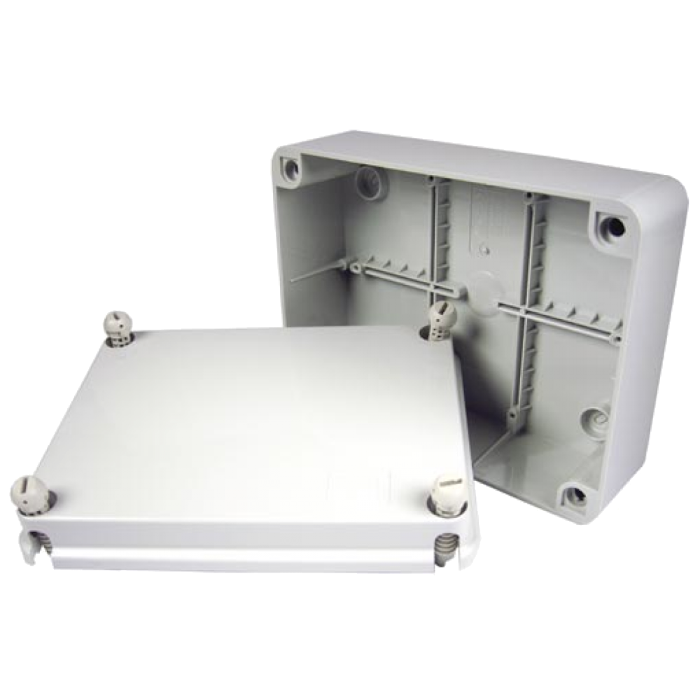 Caixa de passagem saliente 190X140X70 GEWISS GW44207 Cinzento