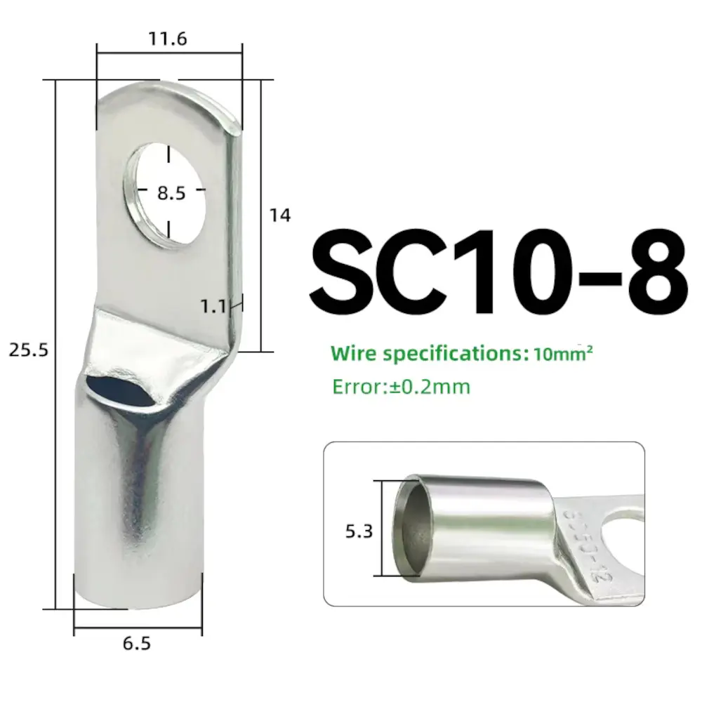 Terminal olhal SC10-8