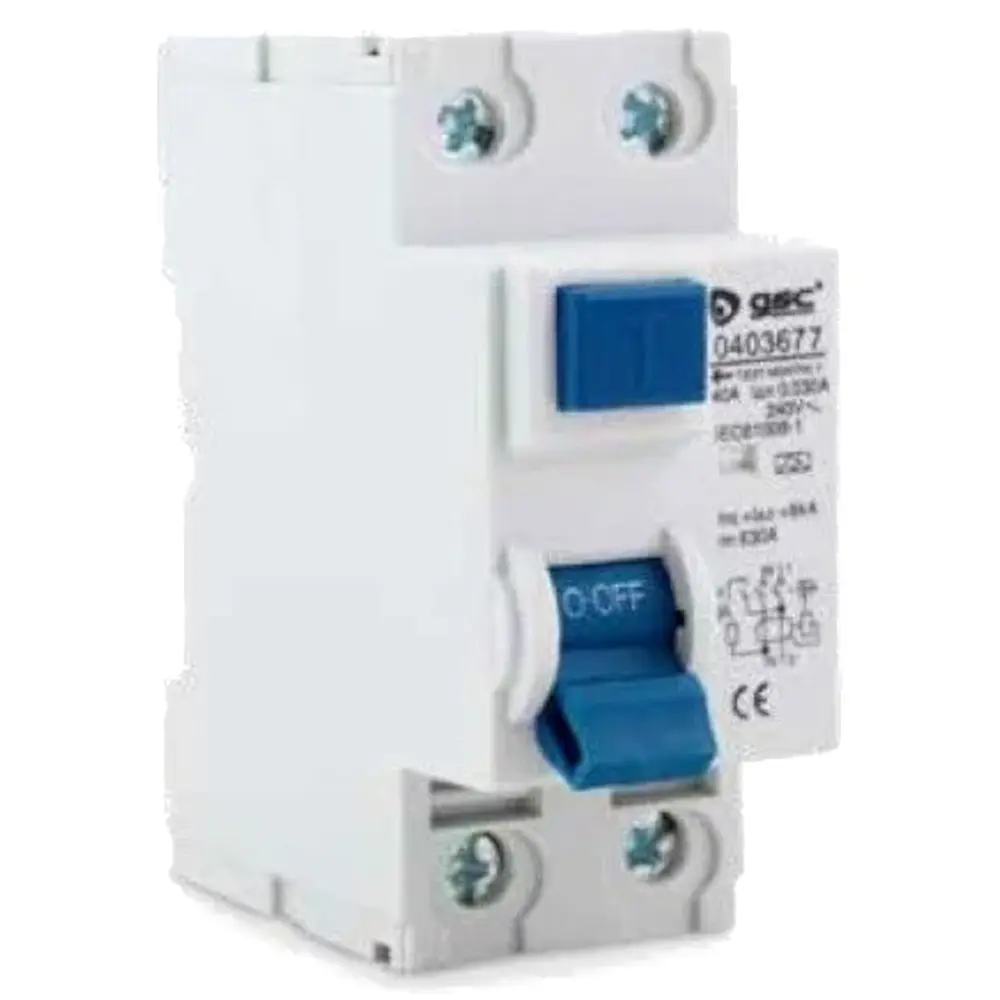 Interruptor diferencial GSC Evolution 000403677 – 1P+N, 25 A, 30 mA, tipo AC