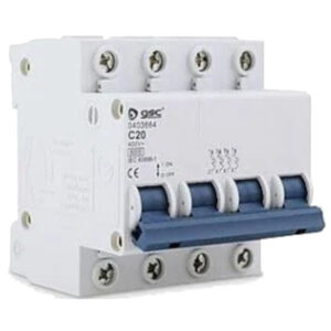 Disjuntor Magneto-Termico 4P 63A 6KA Curva C GSC Evolution