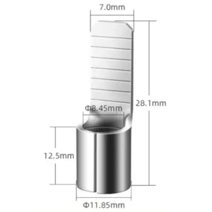 Terminal C45-25 com capa preta [Pack 10 unidades]