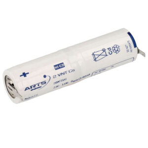 Bateria NiCd 2xSubC 1500mAh 2.4V c/ patilhas ENSC1500HTX2