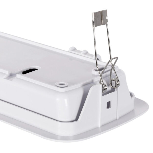 Armadura de Emergência LED de Embutir 246x84mm Branco Frio - Image 2
