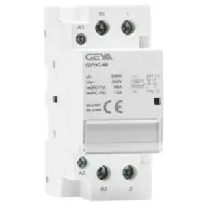 Contactor GYHC 2P 40A 1NO1NC 230V Geya