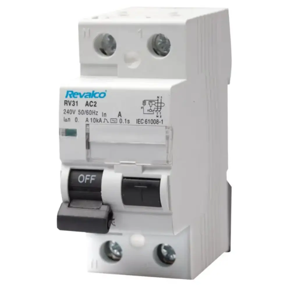Interruptor diferencial Revalco RV31A225300 – 1P+N, 25 A, 300 mA, tipo A