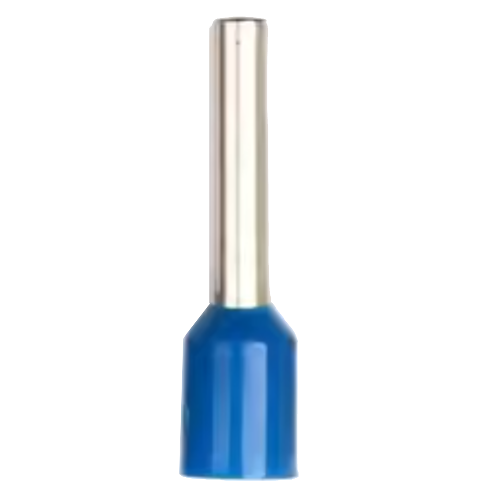 Ponteira isolada (terminal tubular) 2,5 mm² E2508 – azul, tipo E