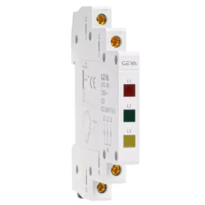 Sinalizador triplo LED Vermelho Verde Amarelo 230V AC