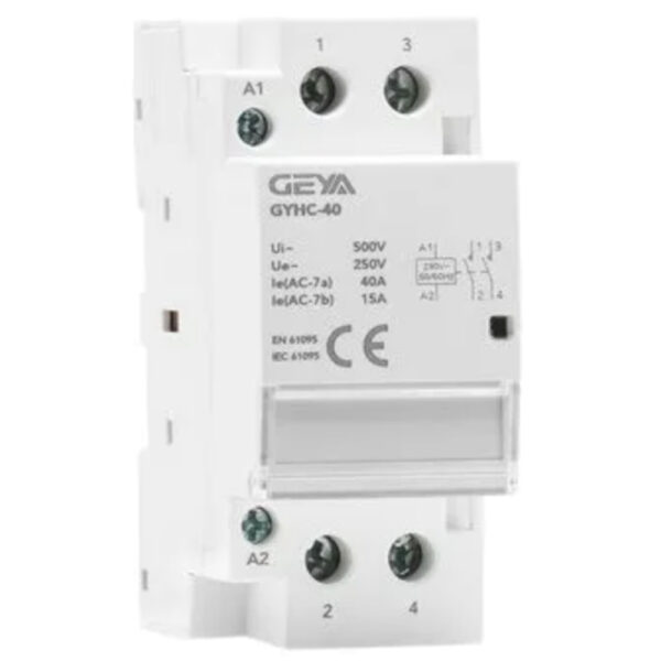 Contactor GYHC 2P 40A 2NO 230V GEYA