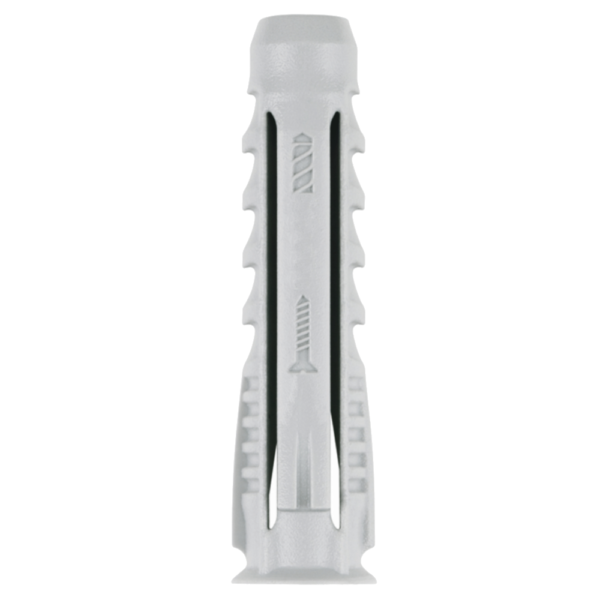 Bucha de Nylon TN4S06 6 x 30mm Ø6 [Pack 100 unidades]
