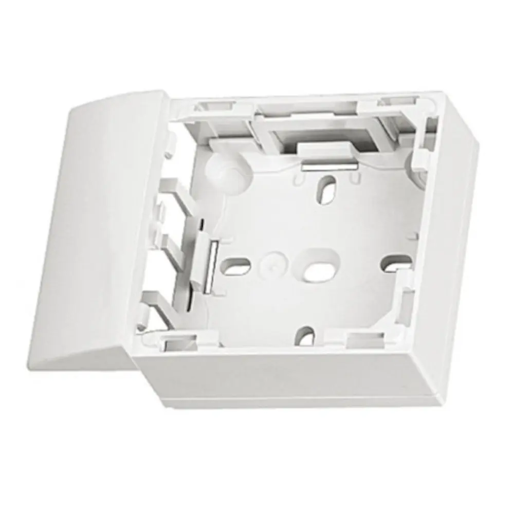 Adaptador lateral Série 47 para calha 32x16mm branco - Efapel 10048ABR