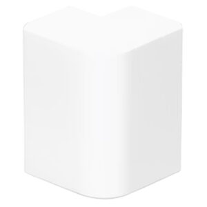 Ângulo exterior para calha 12x7mm branco - Efapel 10016ABR