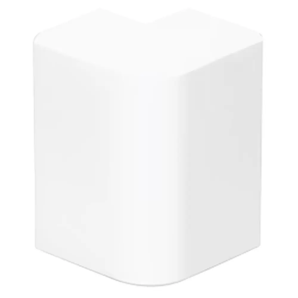 Ângulo exterior para calha 16x10mm branco - Efapel 10026ABR