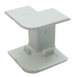 Ângulo interior para calha 12x7mm branca - Efapel 10012ABR