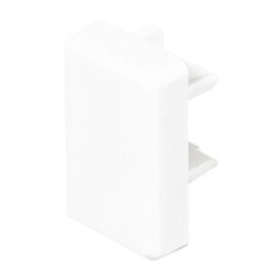 Topo para calha 12x7mm branco - Efapel 10015ABR