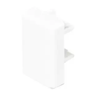 Topo para calha 40x16mm branco - Efapel 10065ABR