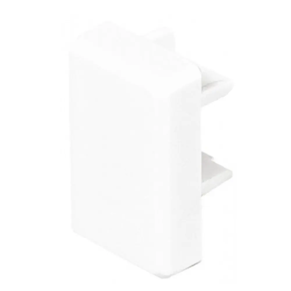 Topo para calha 20x12.5mm branco - Efapel 10035ABR