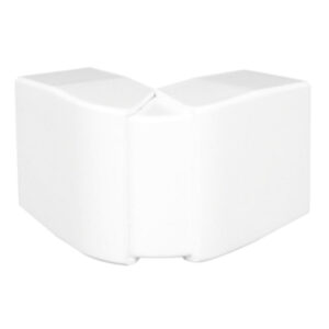 Ângulo exterior variável para calha 100x60mm branco - Efapel 13086ABR