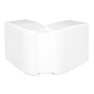 Ângulo exterior variável para calha 40x16mm branco - Efapel 10066ABR